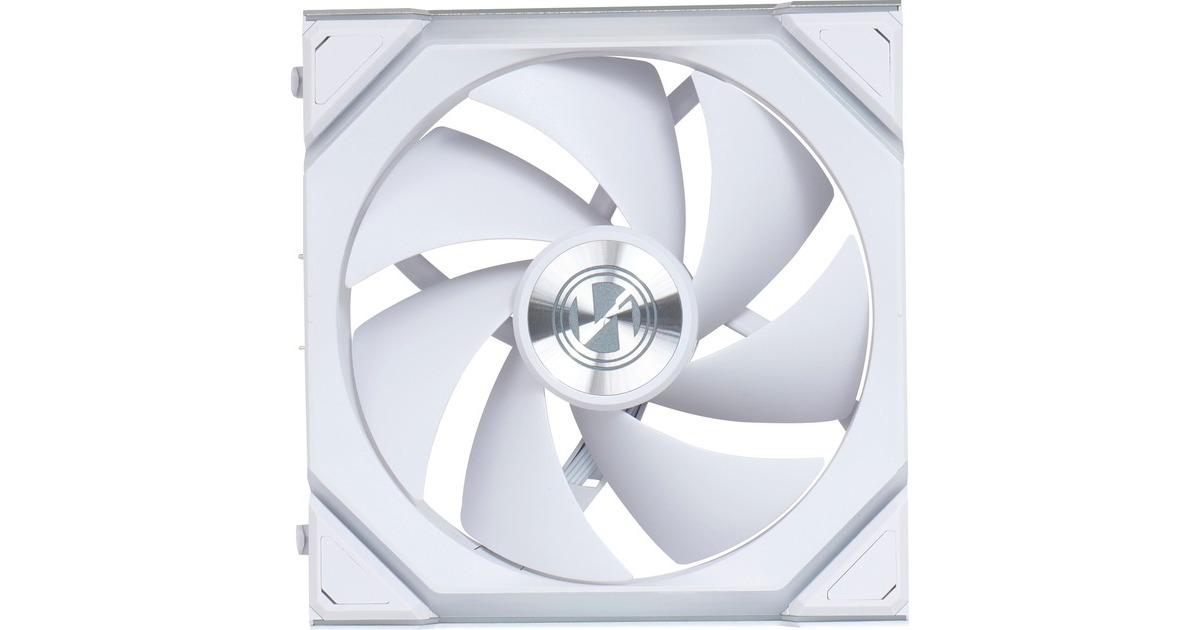 Lian LiUNI FAN SL120 Wireless RGB case fans  (Wit, 3 stuks, 124.5 x 120 x 28 mm, PWM)