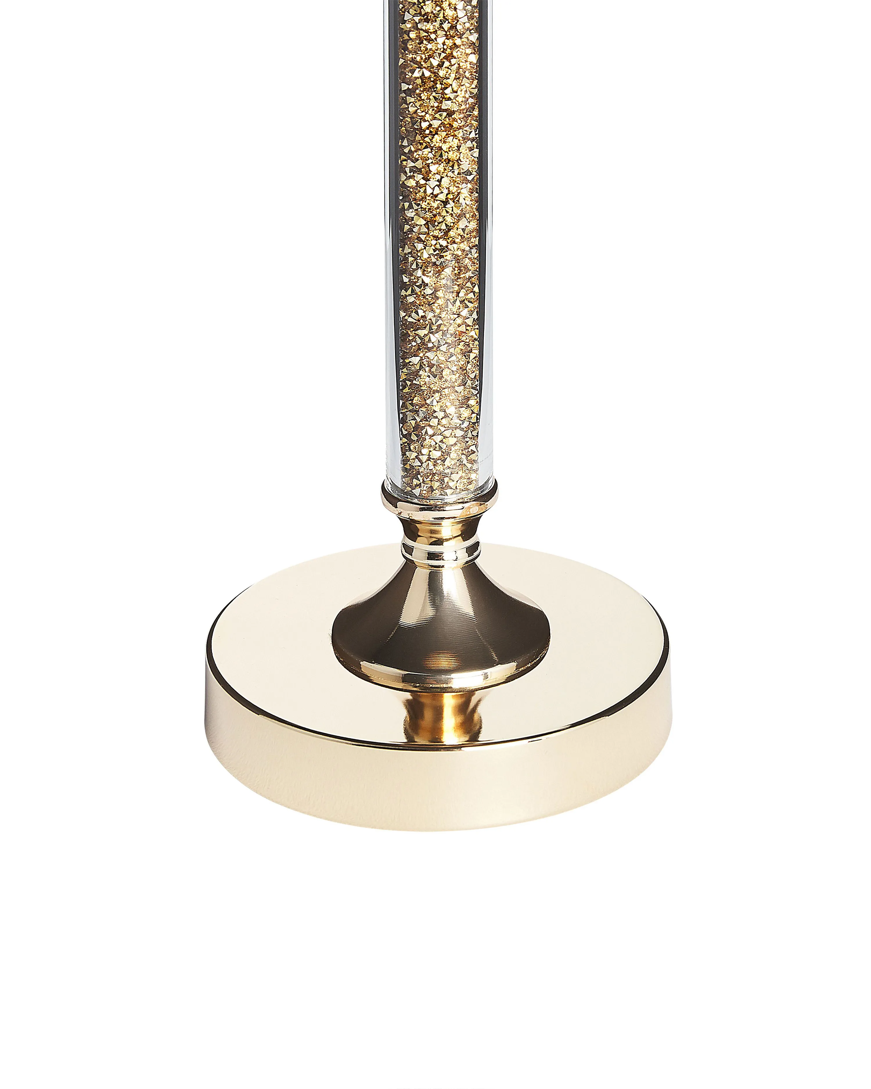 Kaarshouder ABBEVILLE Glas 48 cm Goud