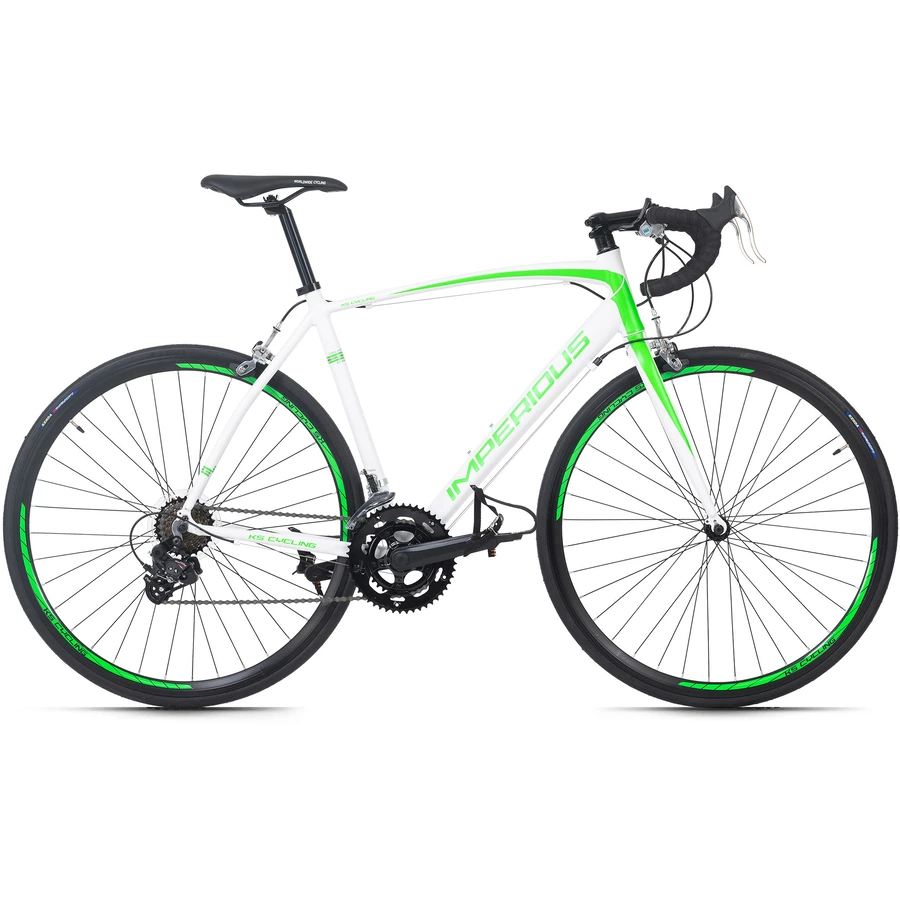 KS Cycling Rennrad 28 Zoll Imperious weiß-grün weiß-grün