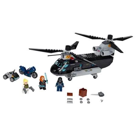 LEGO® Marvel Super Heroes 76162 Black Widows Hubschrauber-Verfolgungsjagd
