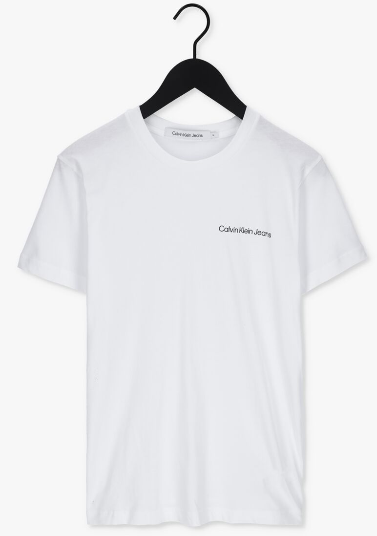 CALVIN KLEIN witte calvin klein t-shirt chest institutional