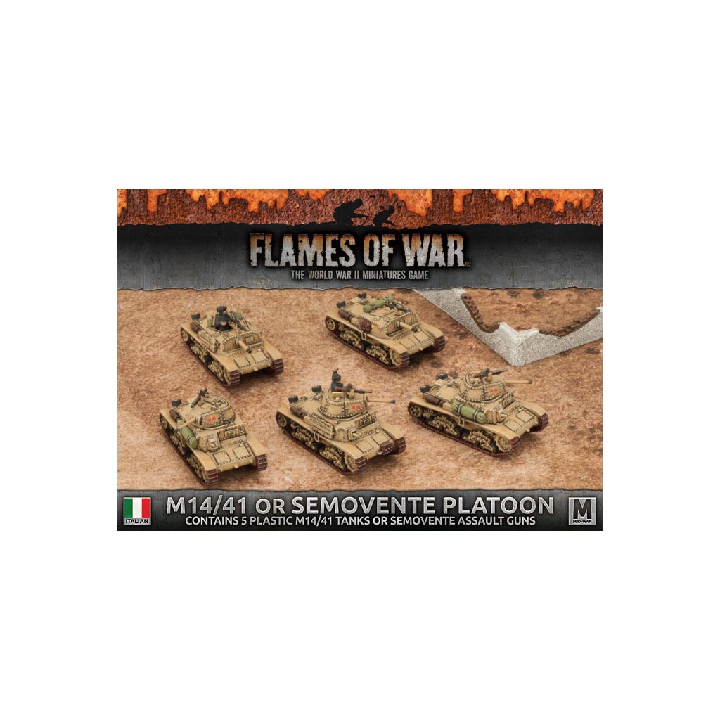 Flames of War - M14/41 or Semovente Platoon