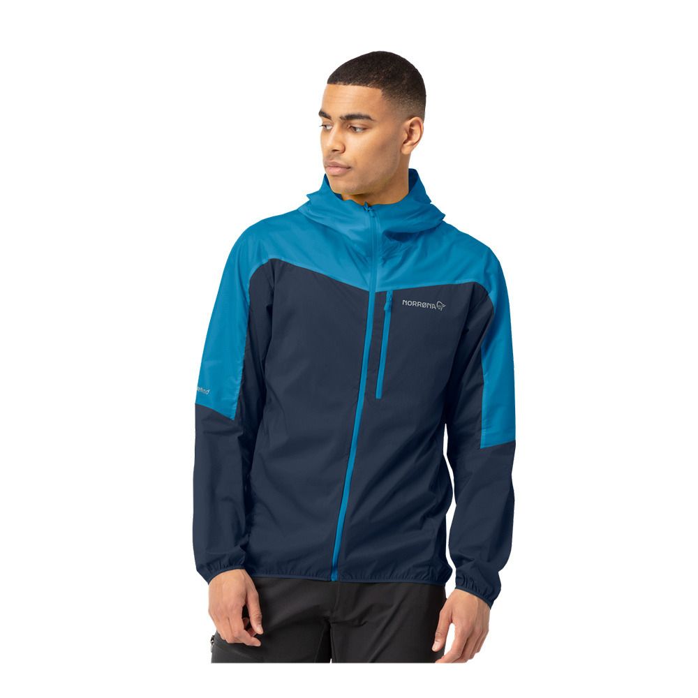 Norrona FALKETIND AERO60 - Veste Homme haiwaiian surf/indigo night