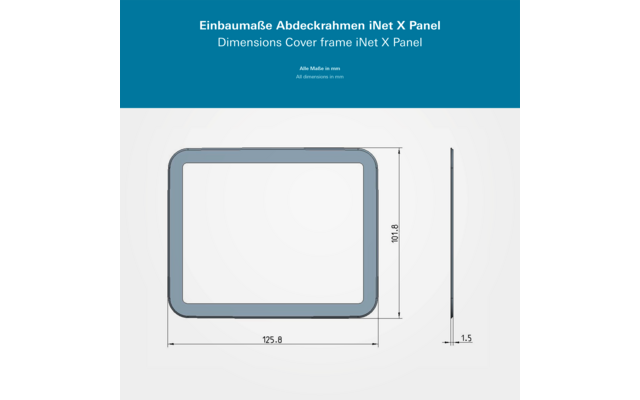 Truma iNet X Connectivity Set (Zentrales Bediensystem Panel & Remote-Modul Connect)