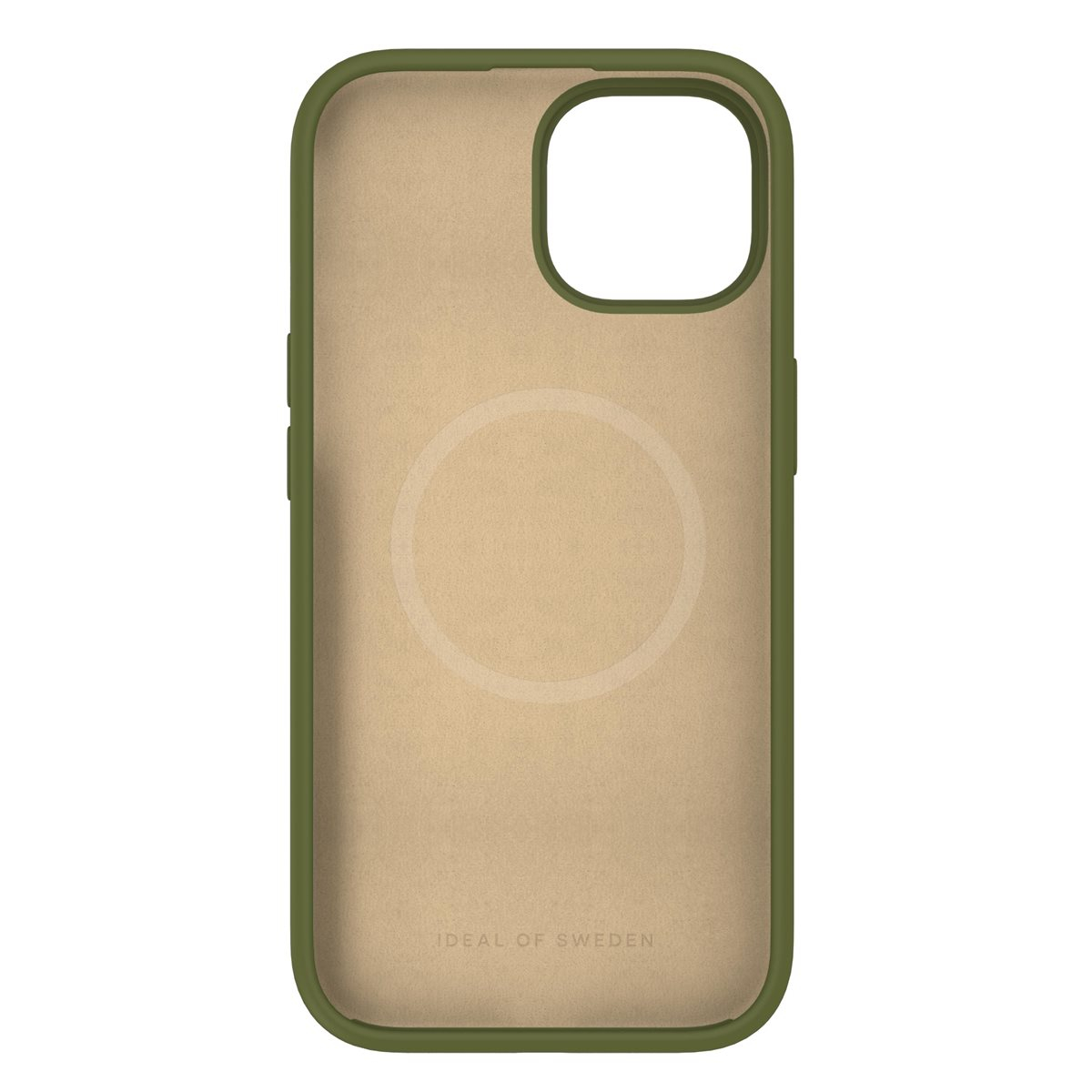 iPhone 15 MagSafe Silikon Hülle Case Recycled (IDSICMS-I2361-450) - Khaki