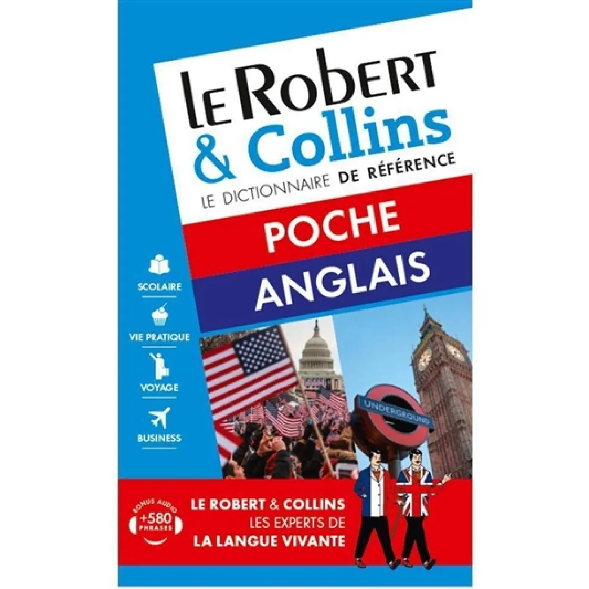 Le Robert & Collins anglais poche : français-anglais, anglais-français · Occasion
