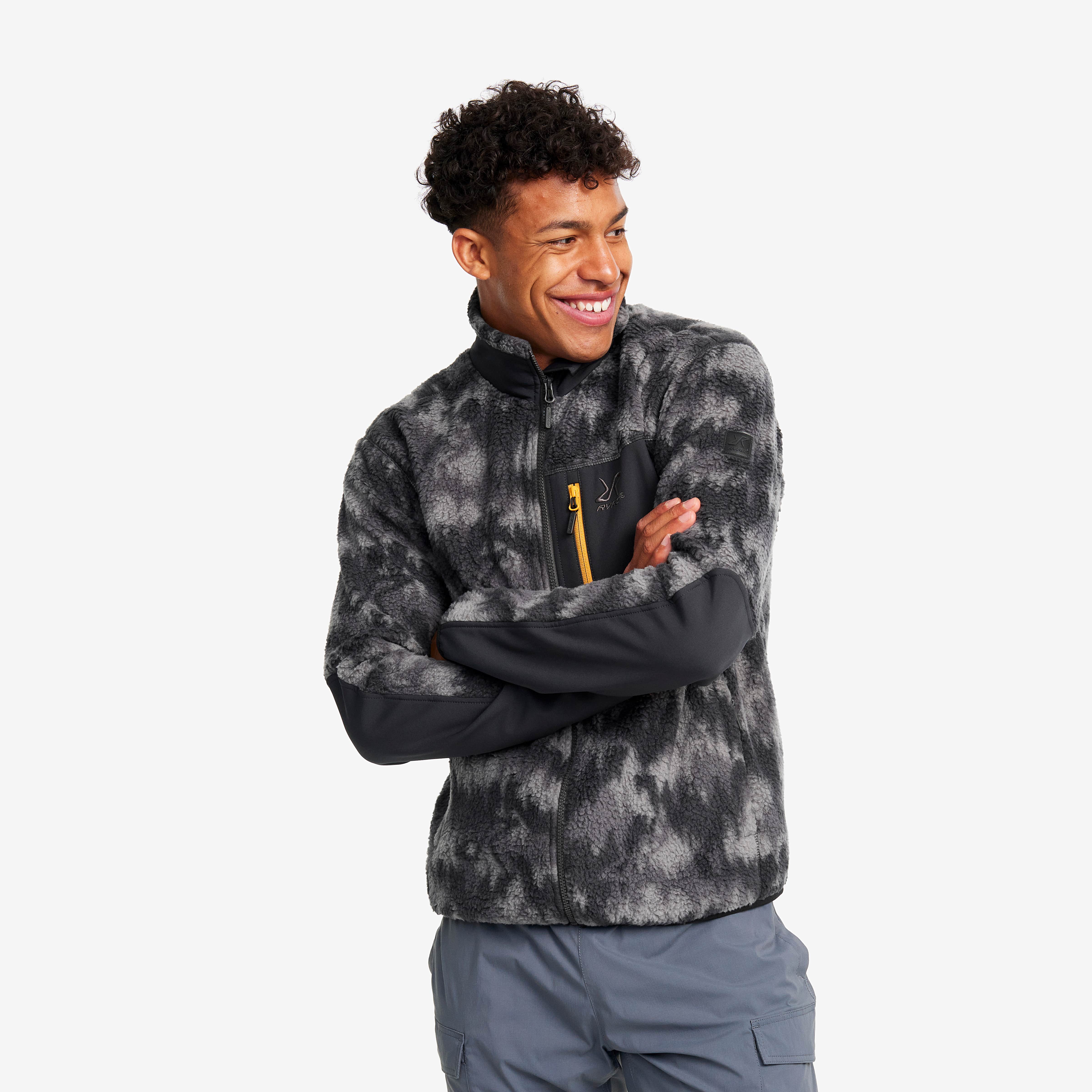 High Pile Fleece Herre Anthracite
