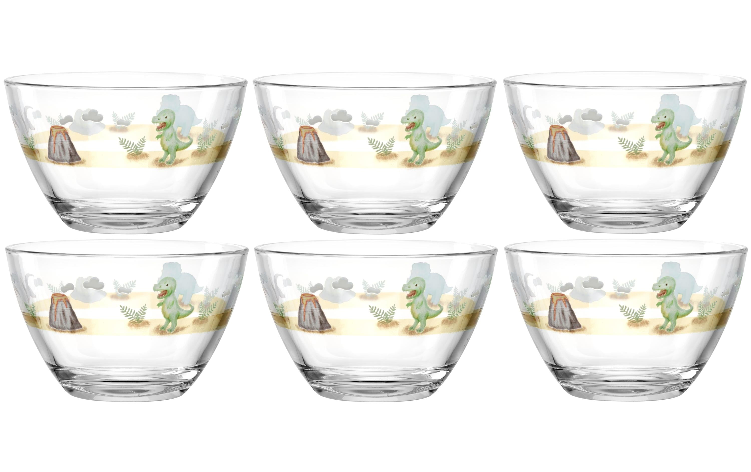 Kinderschale Avventura 400 ml, 6 Stück, DinosaurierSchale für Kinder