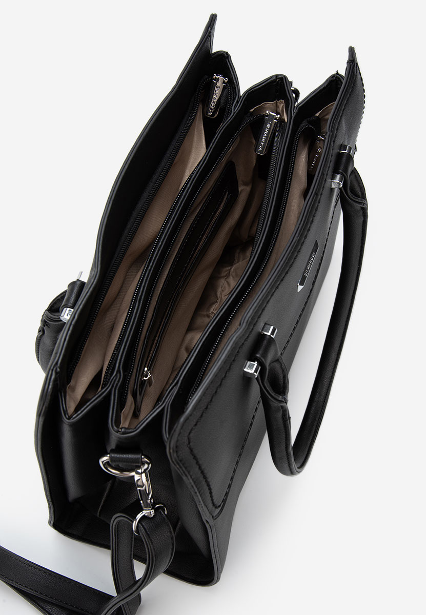 Sac pour le bureau noire Silvia Rosa 6793