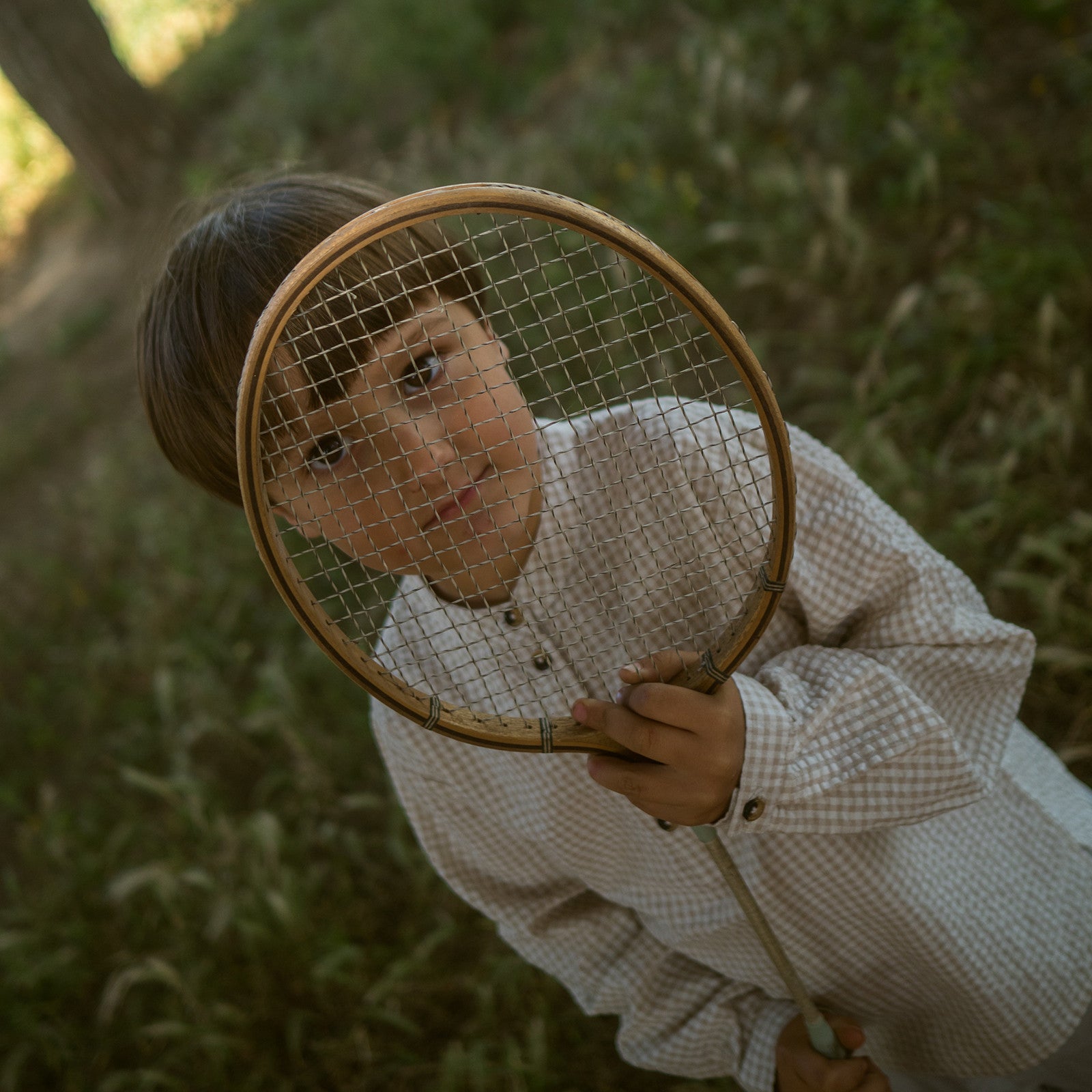 Hemd Tokyo Grey Sand Gingham