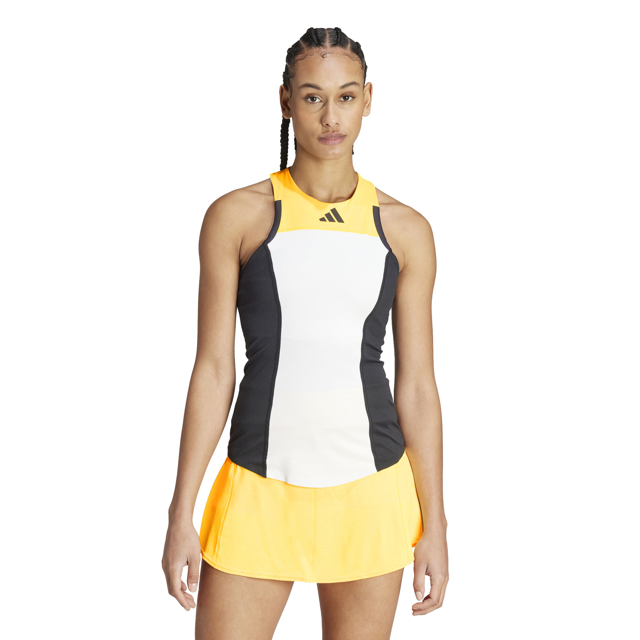 adidas Pro Débardeur Tank Top Femmes - Blanc , Noir