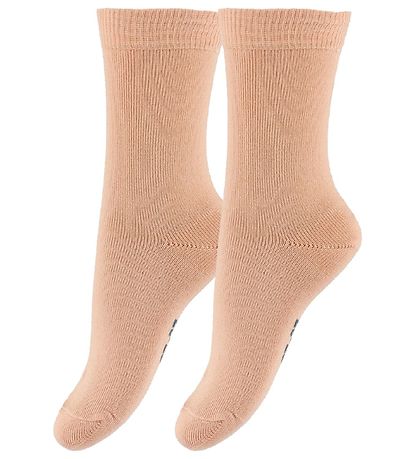 Fuzzies Socken - 2er-Pack - Helles Pfirsich