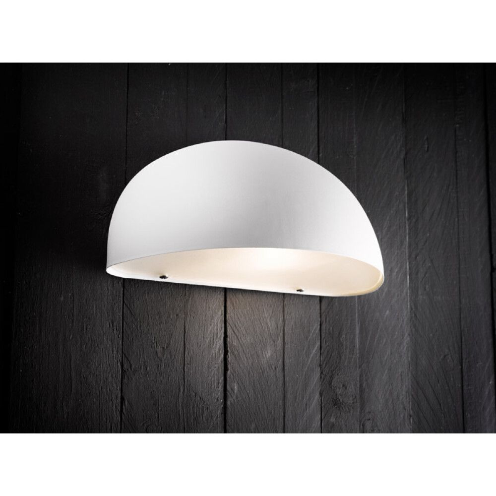 VEGGLAMPE NORDLUX DOOR BIG HVIT
