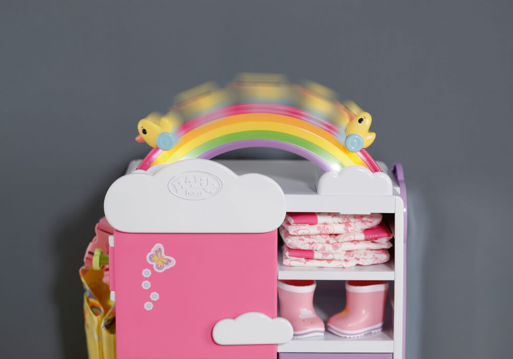 BABY born Regenbogen Schrank