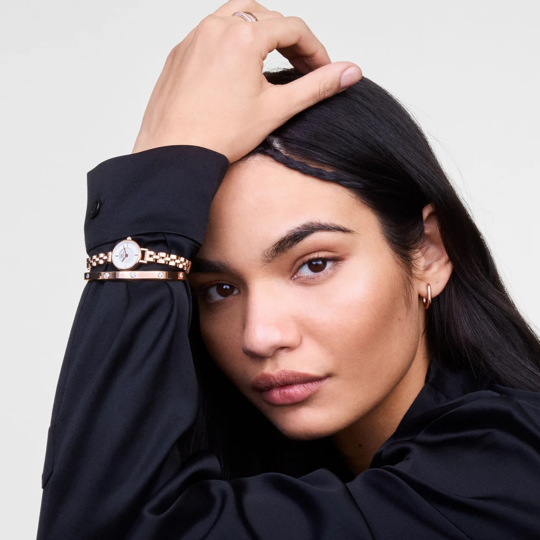 Daniel Wellington Petite Mini Arch 3-link White Rose