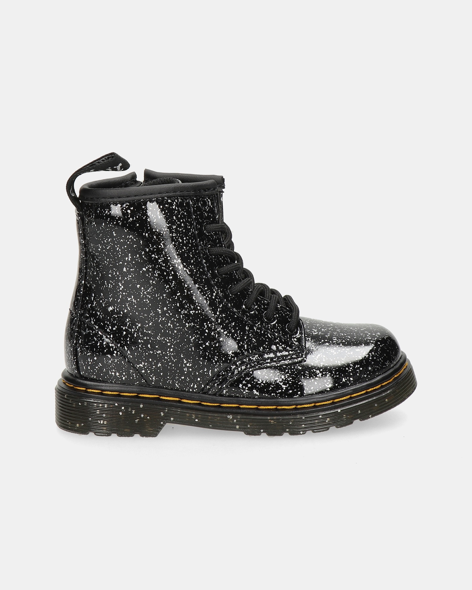 Dr. Martens Cosmic Glitter Veterboots  - zwart
