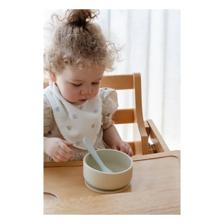 Soft Spot Bavoirs bandana en coton bio - Set de 3 | Seaside
