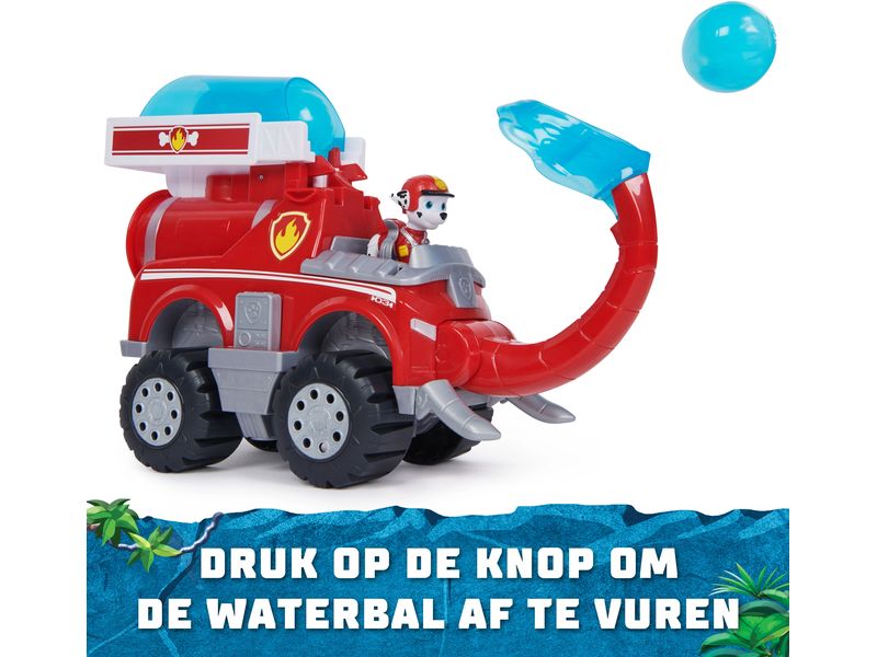 Spinmaster Paw Patrol Marshall Deluxe Vehicle Grosses Jungle Pups Einsatzfahrzeug