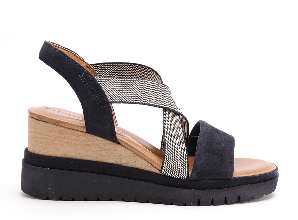 Tamaris nu pieds talons femme 28312 28 bleu