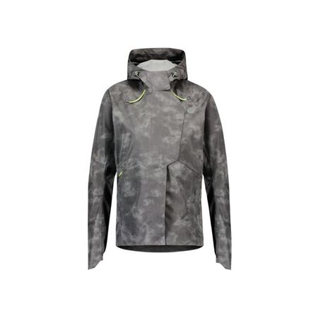 Women Commuter Tech Rain Jacket  reflective black  XL