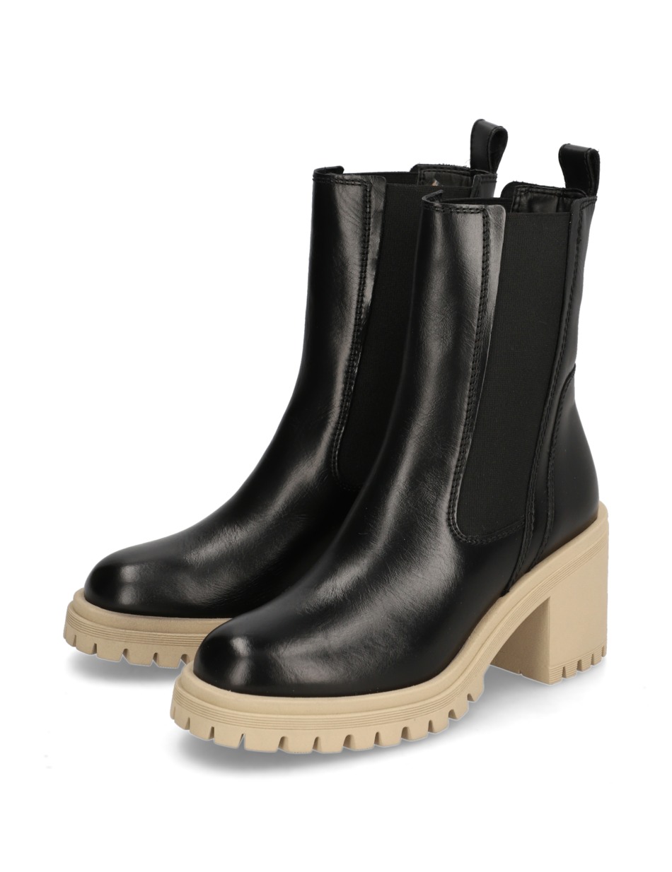 Glattleder Stiefelette