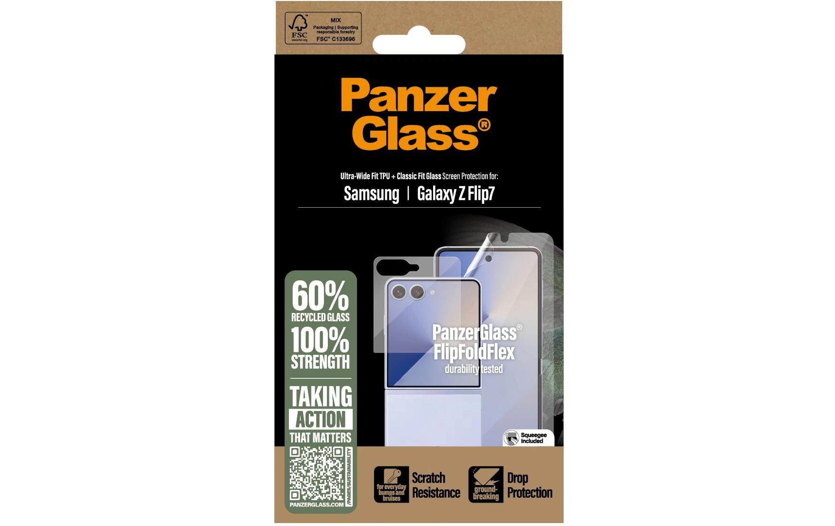 Displayschutz Glass & Film Galaxy Z Flip 7Display-Schutzfolie für das Samsung Galaxy Z Flip7