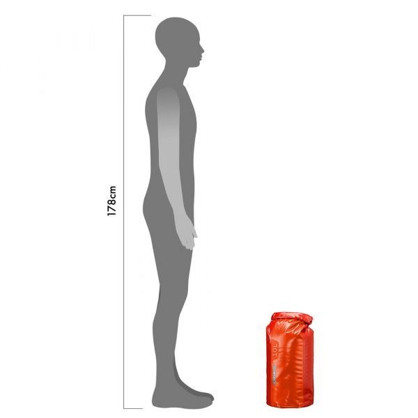 Ortlieb PD350 Dry-Bag, 10 L, Rød
