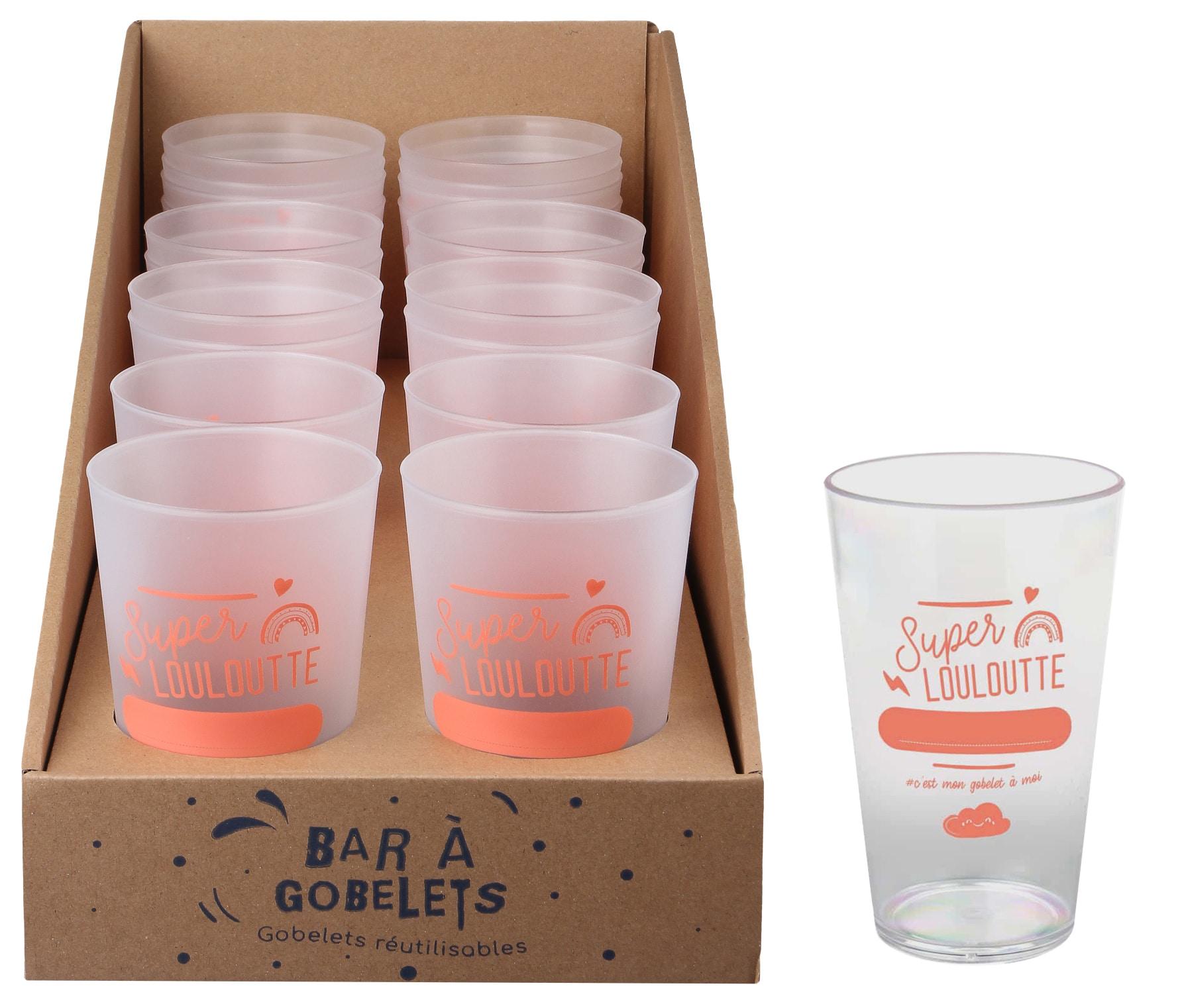 GOBELET 40CL SUPER LOULOUTTE