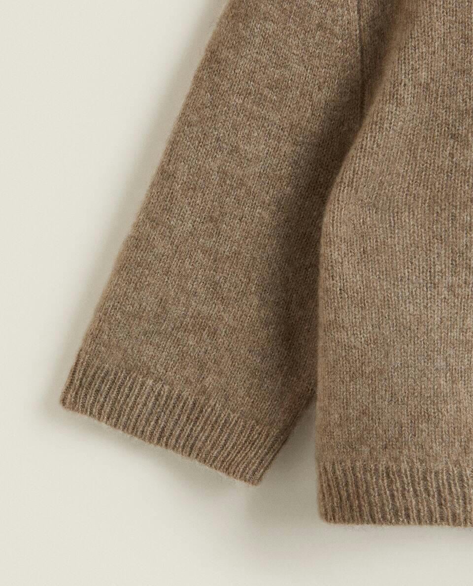 SUÉTER CURTO DE CASHMERE