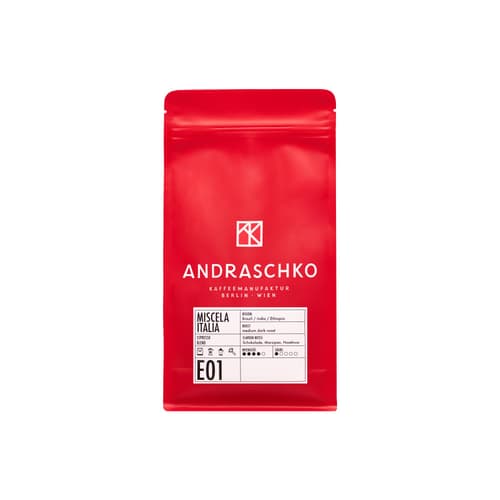 Andraschko Kaffeemanufaktur Miscela Italia Espresso Blend