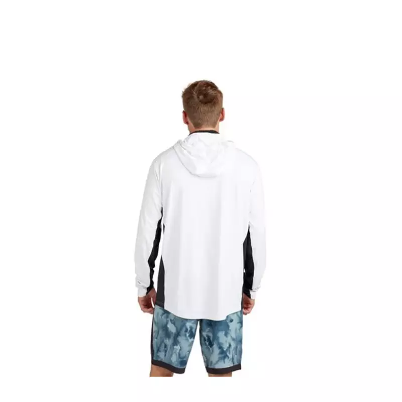 Sweat lycra DAKINE Full Mission Loose Fit L/S Hoodie True White