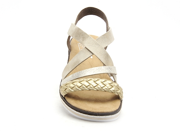 Rieker nu pieds plats femme v3663 beige