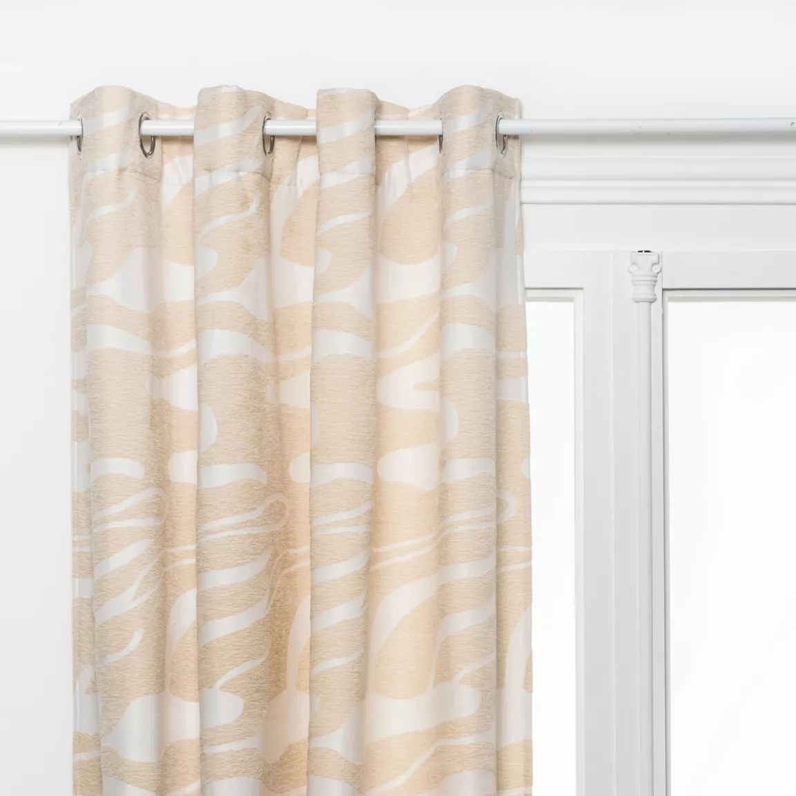 Rideau œillets (140 x 260 cm) Madini Beige