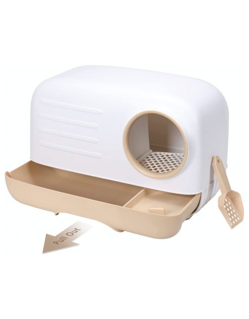Petlux Retro Kattenbak 60x36x42 cm - Kattentoilet
