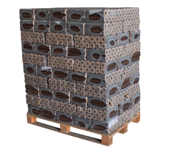 Holzbrikett Pini Kay, 96 x 10 kg, 8-eckig in