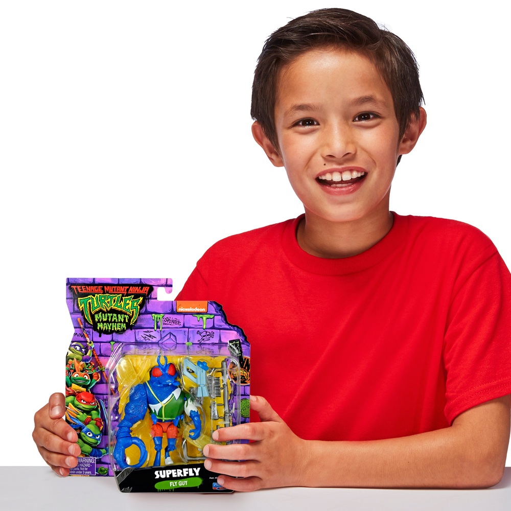 Teenage Mutant Ninja Turtles: Mutant Mayhem Figur - Super Fly