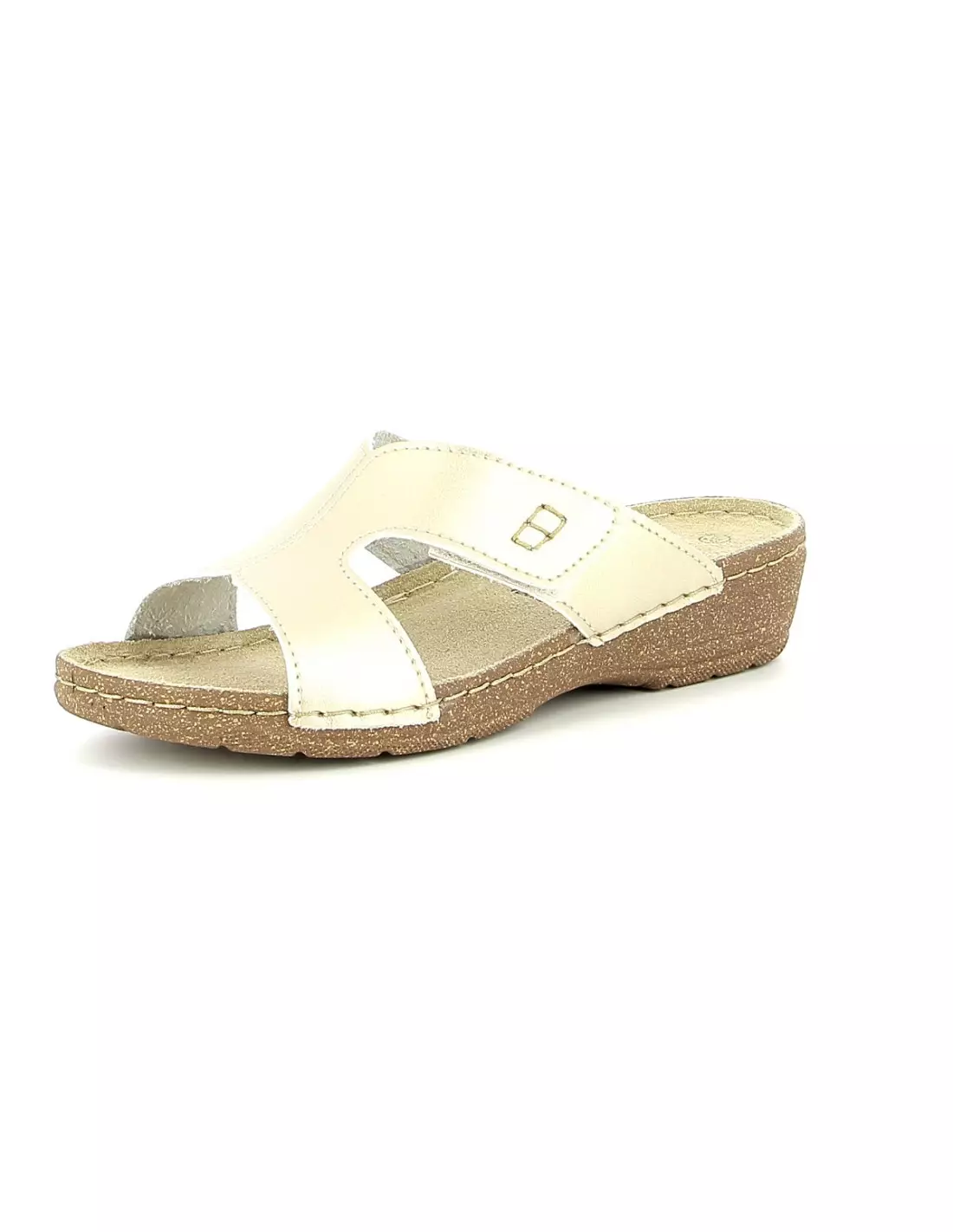 PATRIZIA 10673 - Mules & sabots Platino
