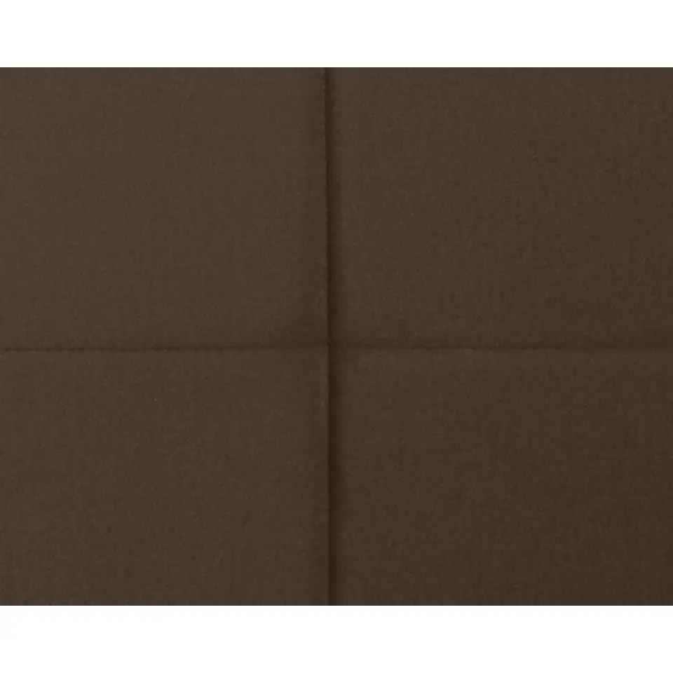 Boxspring Liv geblokt - bruin - 90x200 cm - ronde poot