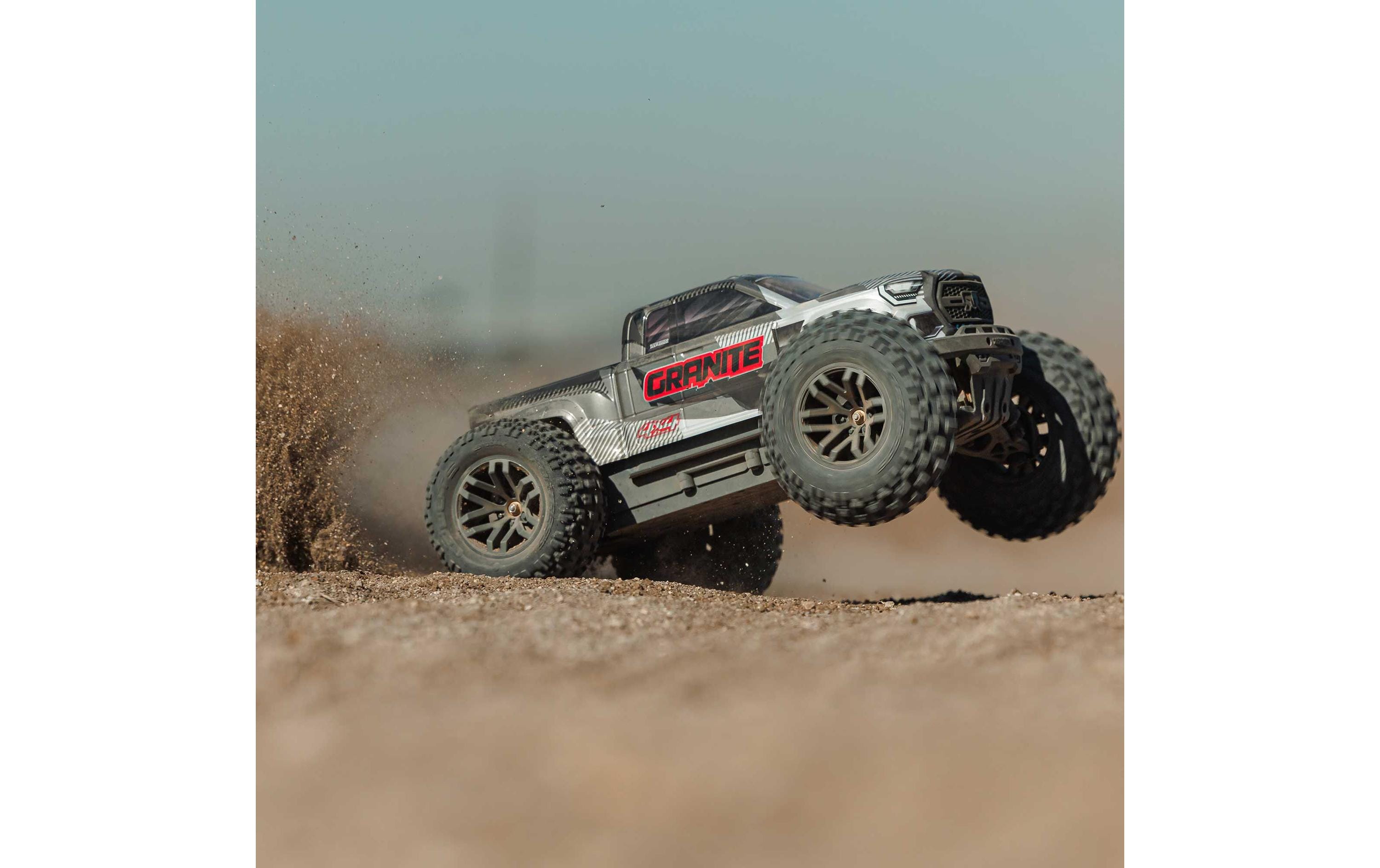 Monster Truck Granite BLX 223S, Gun Metal ARTR, 1:10<br>Off-Road Model im Massstab 1:10