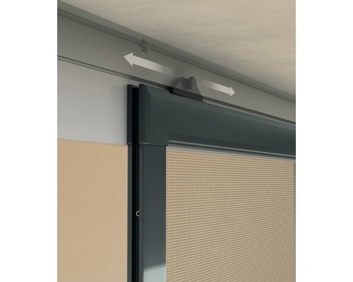 Insectenhor Windhager EXPERT schuifdeur antraciet 120x240 cm