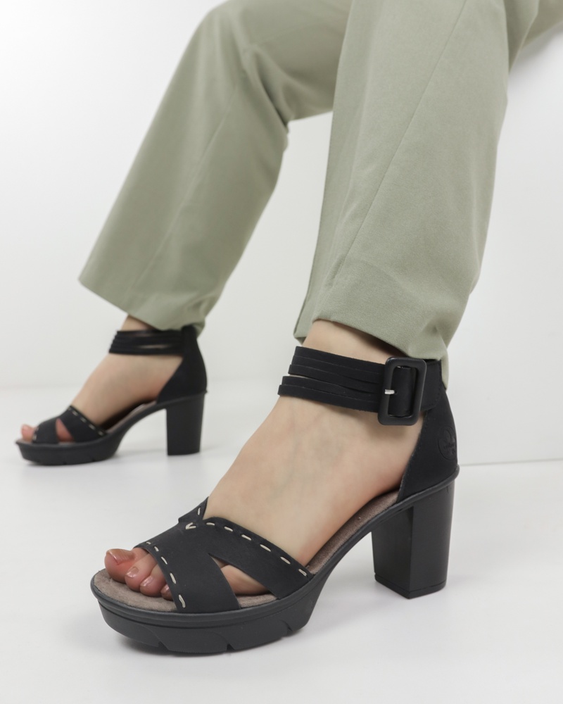 Rieker Pumps  - zwart