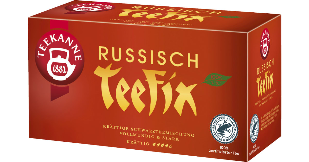TEEKANNE Russisch Teefix