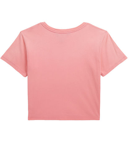 Polo Ralph Lauren T-Shirt - Pink m. Weiß