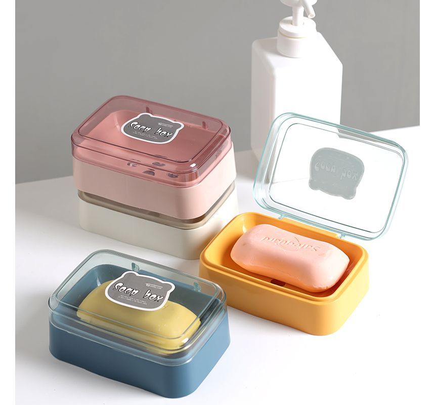 Beauty Artisan - Transparante plastic zeepdoos
