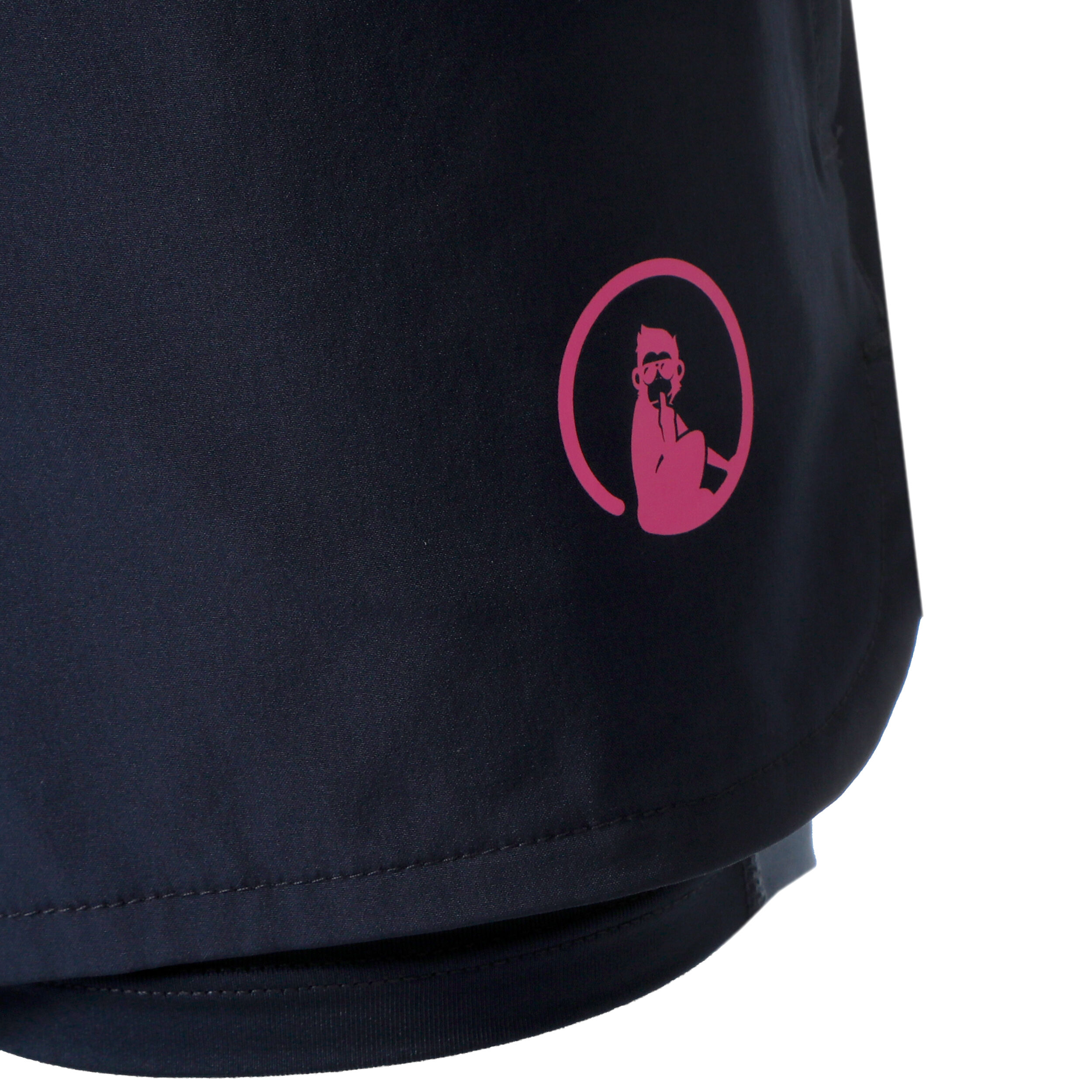 Quiet Please Match 2in1 Shorts Filles - Bleu Foncé