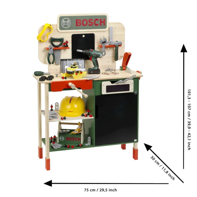 Bosch - Werkbank aus Holz