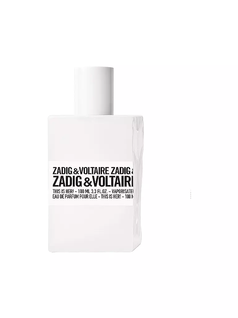 ZADIG & VOLTAIRE This is Her! Eau de Parfum Vaporisateur 100ml keine Farbe