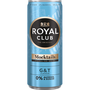 Royal Club Mocktail Gin Tonic 0% 250ML