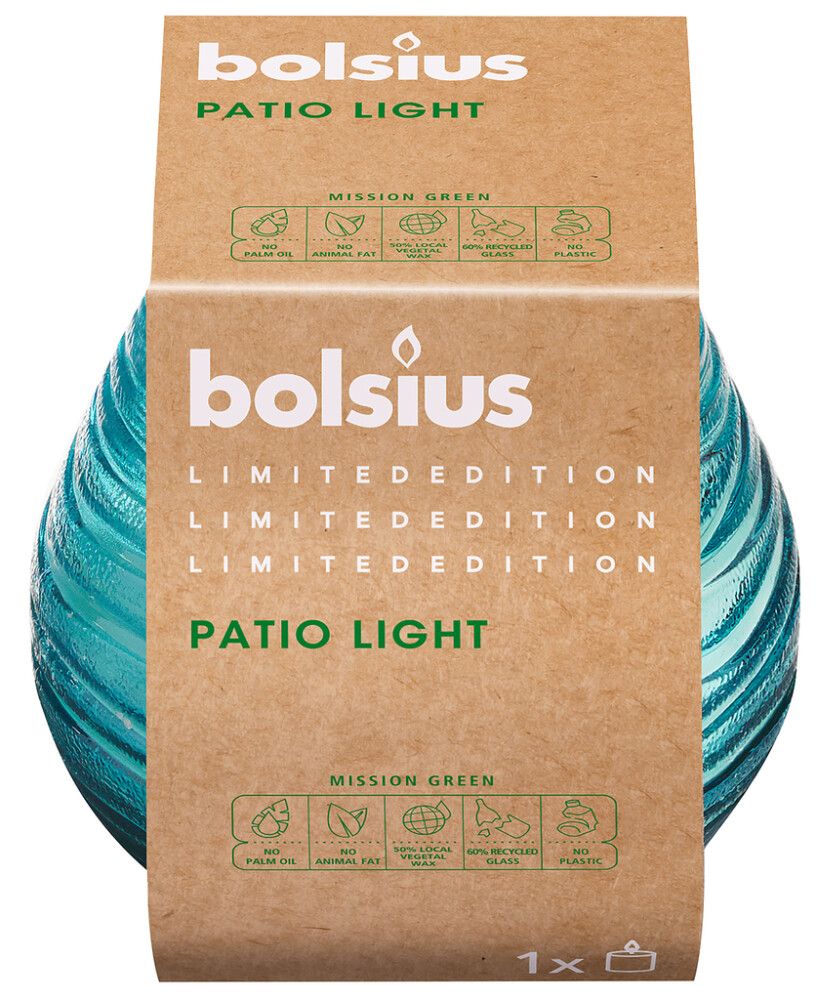 LYS I GLASS BOLSIUSSKY UTE OG INNELYS