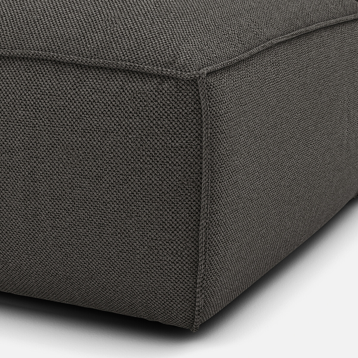 LA REDOUTE INTERIEURS<br>Sofá lounge texturizado, esquerdo, Seven